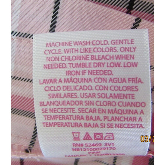 Office Siren Pleated Pink Plaid Micro Mini Skirt Sz M 7-9)Legally Office Corp - Picture 9 of 11